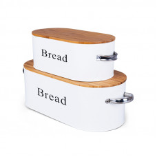 Набор хлебниц bread (2 шт) (desondo) белый 52x16x21 см.
