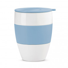 Термокружка aroma to go (koziol) голубой 9x11x9 см.