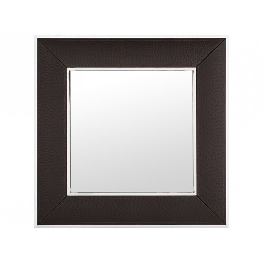Зеркало luxury & nobility (m-style) коричневый 90x90x5 см.
