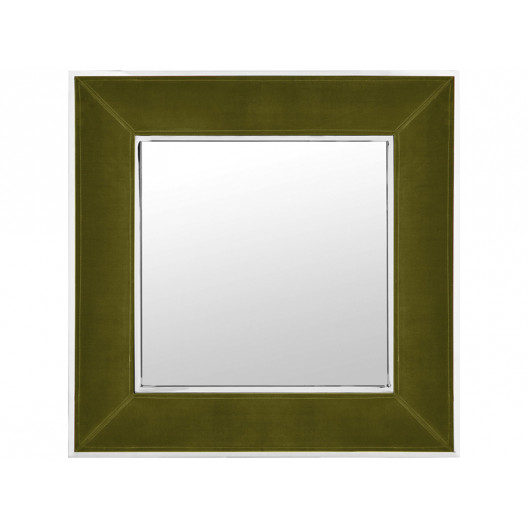 Зеркало luxury & nobility (m-style) зеленый 90x90x5 см.