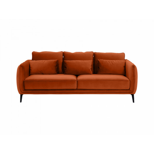 Диван amsterdam (ogogo) оранжевый 206x85x95 см.