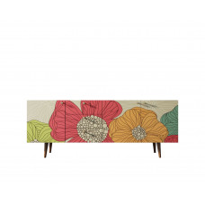 Комод berber (etg-home) бежевый 180x70x40 см.