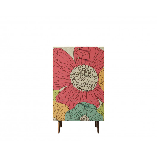 Комод berber (etg-home) бежевый 70x120x45 см.