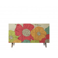 Комод berber (etg-home) коричневый 150x90x45 см.
