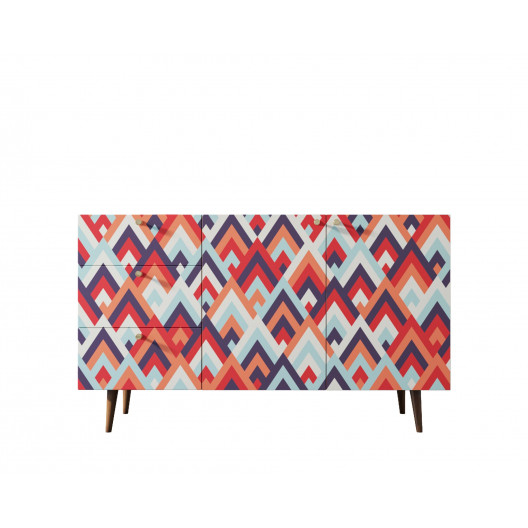 Комод berber (etg-home) мультиколор 150x90x45 см. Комод berber (etg-home) мультиколор 150x90x45 см.