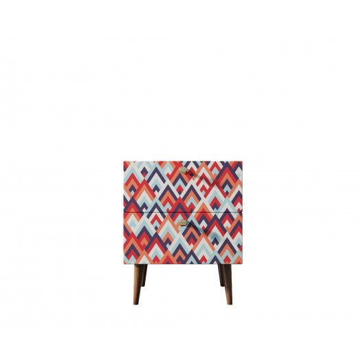 Тумбочка berber (etg-home) мультиколор 40x50x35 см. Тумбочка berber (etg-home) мультиколор 40x50x35 см.