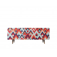 Комод berber (etg-home) мультиколор 180x70x40 см.