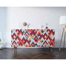 Комод berber (etg-home) мультиколор 160x70x40 см.