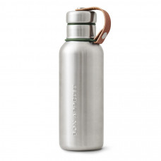 Фляга water bottle (black+blum) серебристый 7x22x7 см.