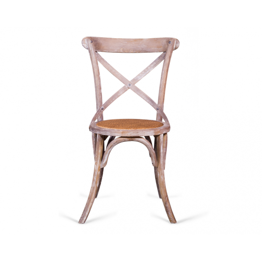 Стул crosshair cirk (desondo) коричневый 51x87x48 см.