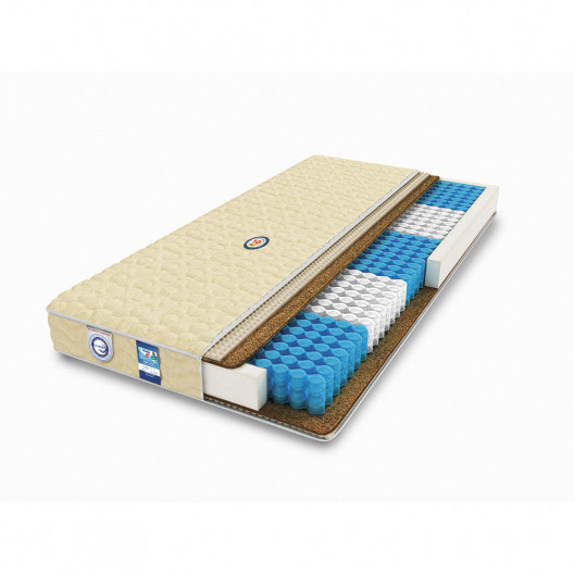 Матрас askona terapia cardio 120*190 (askona) бежевый 190.0x23.0x120.0 см.