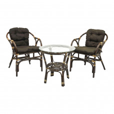 Комплект terrace set (ecogarden) коричневый 58x75x62 см. Комплект terrace set (ecogarden) коричневый 58x75x62 см.
