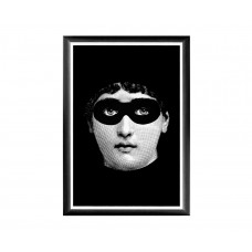 Арт-постер лина , версия зорро (object desire) черный 46.0x66.0x2.0 см.