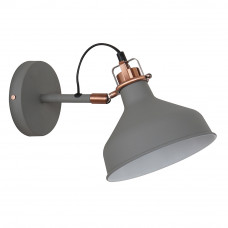 Бра Camelion Amsterdam WML-425 С73 1*E27*60Вт 230V серый/медь металл