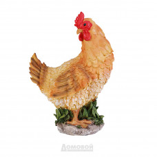 Фигура садовая HOME DECOR Курочка, 19,3х13х28,8 см., полирезин