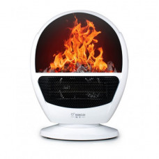 Портативный электрообогреватель Flame Heater, имитация камина
