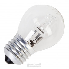 Лампа галогенная P45-28W-230V-E27-CL ЭРА (галоген, шар, 28Вт, нейтр, E27)