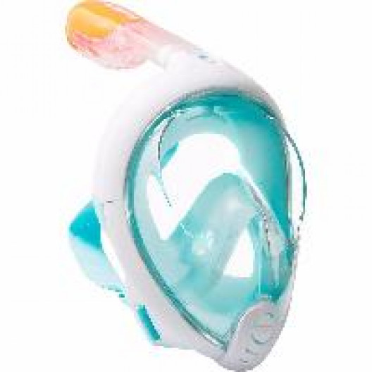 Маска для снорклинга Tribord Easybreath, L-XL, Бирюзовый