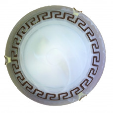Светильник d 30см, 2*Е27*75Вт этруска/мрамор BSW 6202/30